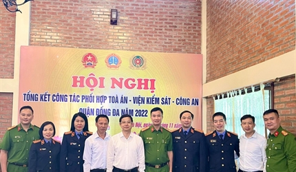 Hội nghị tổng kết công tác phối hợp giữa các cơ quan Tòa án - Viện kiểm...